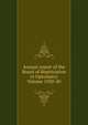 Annual report of the Board of Registration in Optometry Volume 1920-40, 