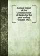 Annual report of the Commissioner of Banks for the year ending Volume 1921, 