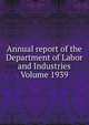 Annual report of the Department of Labor and Industries Volume 1939, 