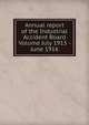 Annual report of the Industrial Accident Board Volume July 1915 - June 1916, 