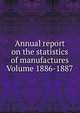 Annual report on the statistics of manufactures Volume 1886-1887, 