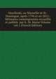 Ossolinski, ou Marseille et St.-Domingue, apres 1794 et en 1815.: Memoires contemporains recueillis et publies par E.-M. Masse Volume vol.1 (French Edition), 