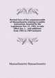 Revised laws of the commonwealth of Massachusetts relating to public instruction. Enacted by the Legislature Nov. 21, 1901, to take effect Jan. 1, . and additions from 1902 to 1909 inclusive, Massachusetts Massachusetts 