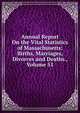 Annual Report On the Vital Statistics of Massachusetts: Births, Marriages, Divorces and Deaths., Volume 51, 