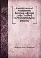Inquisitions and Assessments Relating to Feudal Aids: Stafford to Worcester (Latin Edition), Anthony Story Maskelyne 