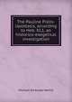 The Pauline Pistis-Upostasis, according to Heb. XI,1, an historico-exegetical investigation, Michael Ambrose Mathis 