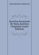 Doctrina Russorum De Statu Justitiae Originalis (Latin Edition), Jurgis Matulaitis-Matuleviius 