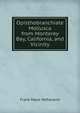 Opisthobranchiate Mollusca from Monterey Bay, California, and Vicinity, Frank Mace McFarland 
