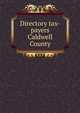 Directory tax-payers Caldwell County, 