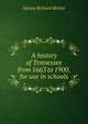 A history of Tennessee from 1663 to 1900, for use in schools, Gentry Richard McGee 