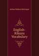 English-Kikuyu Vocabulary, Arthur Wallace McGregor 