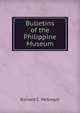 Bulletins of the Philippine Museum, Richard C. McGregor 