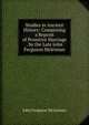Studies in Ancient History: Comprising a Reprint of Primitive Marriage . by the Late John Ferguson Mclennan, John Ferguson McLennan 