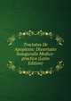 Tractatus De Apoplexia: Dissertatio Inauguralis Medico-practica (Latin Edition), 