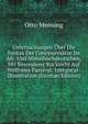 Untersuchungen Uber Die Syntax Der Concessivsatze Im Alt- Und Mittelhochdeutschen, Mit Besonderer Rucksicht Auf Wolframs Parzival: Inaugural-Dissertation (German Edition), Otto Mensing 
