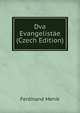 Dva Evangelistae (Czech Edition), Ferdinand Menik 