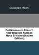 Dell'elemento Comico Nell' Orlando Furioso: Note Critiche (Italian Edition), Giuseppe Meoni 