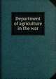Department of agriculture in the war, 
