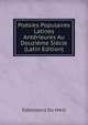 Poesies Populaires Latines Anterieures Au Douzieme Siecle (Latin Edition), Edelestand Du Meril 