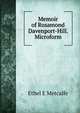 Memoir of Rosamond Davenport-Hill. Microform, Ethel E Metcalfe 