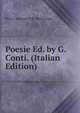 Poesie Ed. by G. Conti. (Italian Edition), Pietro Antonio D.B. Metastasio 