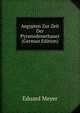 Aegypten Zur Zeit Der Pyramidenerbauer (German Edition), Eduard Meyer 