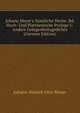 Johann Meyer's S?mtliche Werke: Bd. Hoch- Und Plattdeutsche Prologe U. Andere Gelegenheitsgedichte (German Edition), Johann Hinrich Otto Meyer 