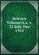 Science Volume n.s. v. 32 July-Dec 1910, 