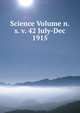 Science Volume n.s. v. 42 July-Dec 1915, 