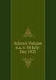 Science Volume n.s. v. 54 July-Dec 1921, 