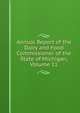 Annual Report of the Dairy and Food Commissioner of the State of Michigan, Volume 11, 