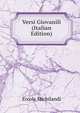 Versi Giovanili (Italian Edition), Ercole Michilandi 