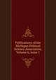 Publications of the Michigan Political Science Association, Volume 6, issue 1, 