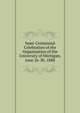 Semi-Centennial Celebration of the Organization of the University of Michigan, June 26-30, 1888, 