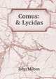 Comus: & Lycidas, Milton John 