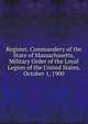 Register, Commandery of the State of Massachusetts, Military Order of the Loyal Legion of the United States, October 1, 1900, 