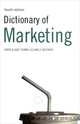 Dictionary of Marketing, Ivanovic, A. 
