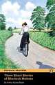 PR2 Three Short Stories of Sherlock Holmes Book with MP3 Audio CD, Sir Arthur Conan Doyle 