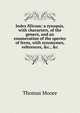 Index filicum: a synopsis, with characters, of the genera, and an enumeration of the species of ferns, with synonymes, references, &c., &c, Thomas Moore 