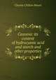 Cassava: its content of hydrocyanic acid and starch and other properties, Charles Chilton Moore 