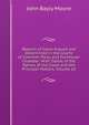 Reports of Cases Argued and Determined in the Courts of Common Pleas and Exchequer Chamber: With Tables of the Names of the Cases and the Principal Matters, Volume 10, John Bayly Moore 