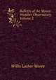Bulletin of the Mount Weather Observatory, Volume 3, Willis Luther Moore 