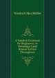 A Sanskrit Grammar for Beginners: In Devanagari and Roman Letters Throughout, Muller Friedrich Max 