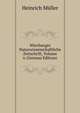 Wurzburger Naturwissenschaftliche Zeitschrift, Volume 6 (German Edition), Heinrich Muller 