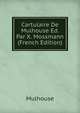 Cartulaire De Mulhouse Ed. Par X. Mossmann (French Edition), Mulhouse 