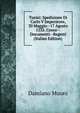 Tunisi: Spedizione Di Carlo V Imperatore, 30 Maggio--17 Agosto 1535. Cenni--Documenti--Regesti (Italian Edition), Damiano Muoni 