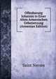 Offenbarung Johannis in Einer Alten Armenischen Uebersetzung (Armenian Edition), Saint Nerses 