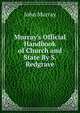 Murray's Official Handbook of Church and State By S. Redgrave., John Murray (Firm) 