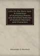 Lilts On the Doric Lyre: A Collection of Humorous Poems and Versified Sketches of Scottish Manners and Characters, Alexander G. Murdoch 