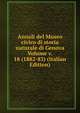 Annali del Museo civico di storia naturale di Genova Volume v. 18 (1882-83) (Italian Edition), 